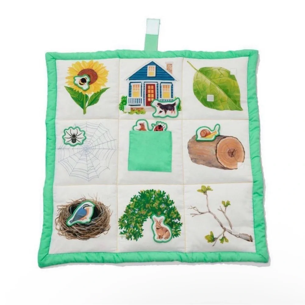 Lovevery On-the-Go Habitat Match Play Mat - New Condition